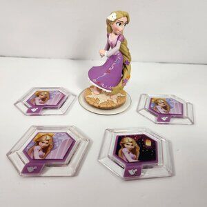 Disney Infinity 1.0 Princess Rapunzel Tangled Figurine 3 Power Disk